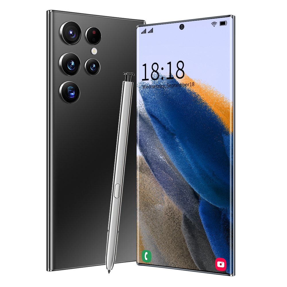 Hot sell S23 Ultra Android 5g Smartphone 7.3 inch 16GB+1TB Version cellphone Dual SIM card Wholesale Mobile phones